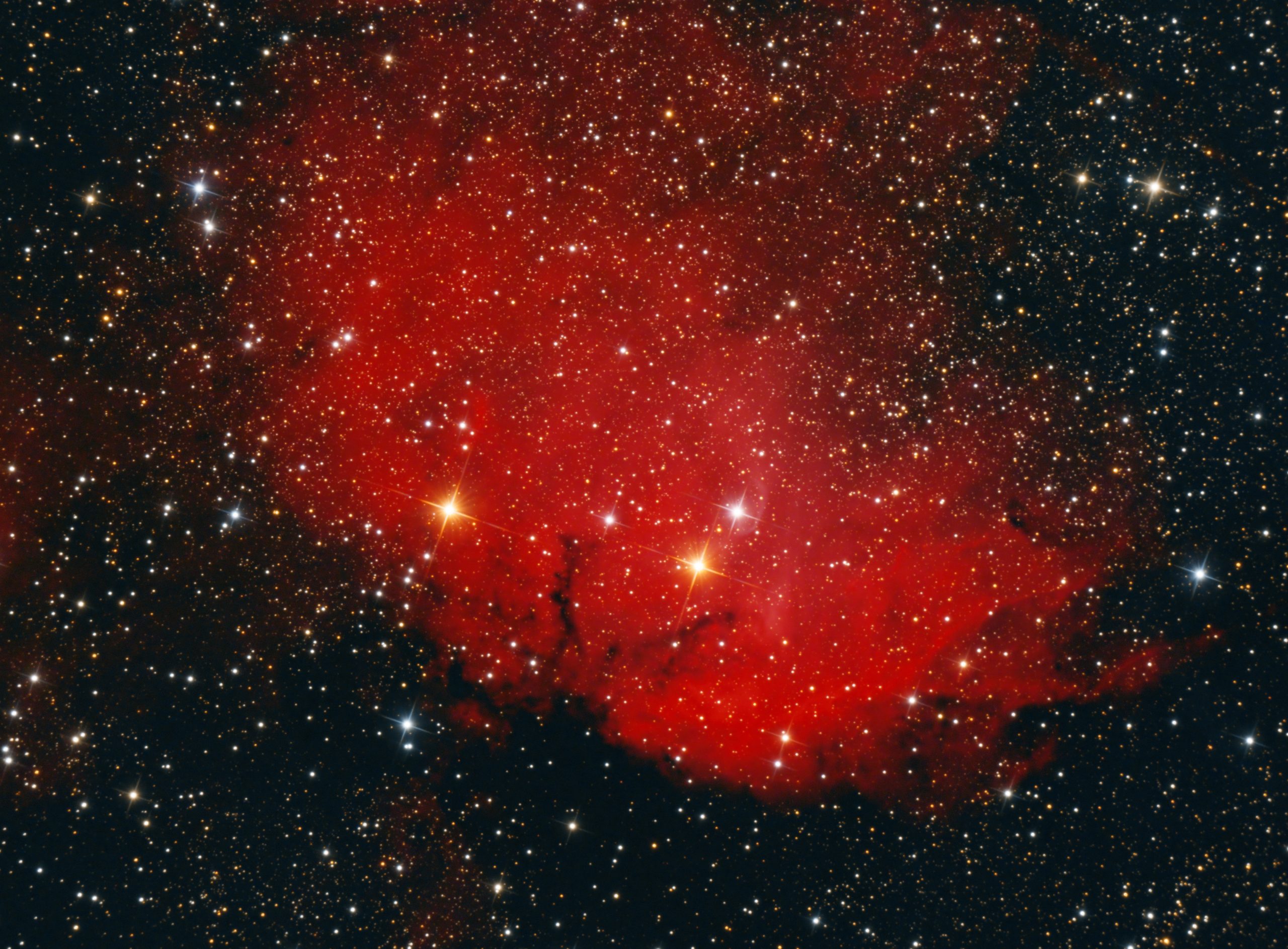 SH2 101 Tulip Nebula Luvima Astrofotografie